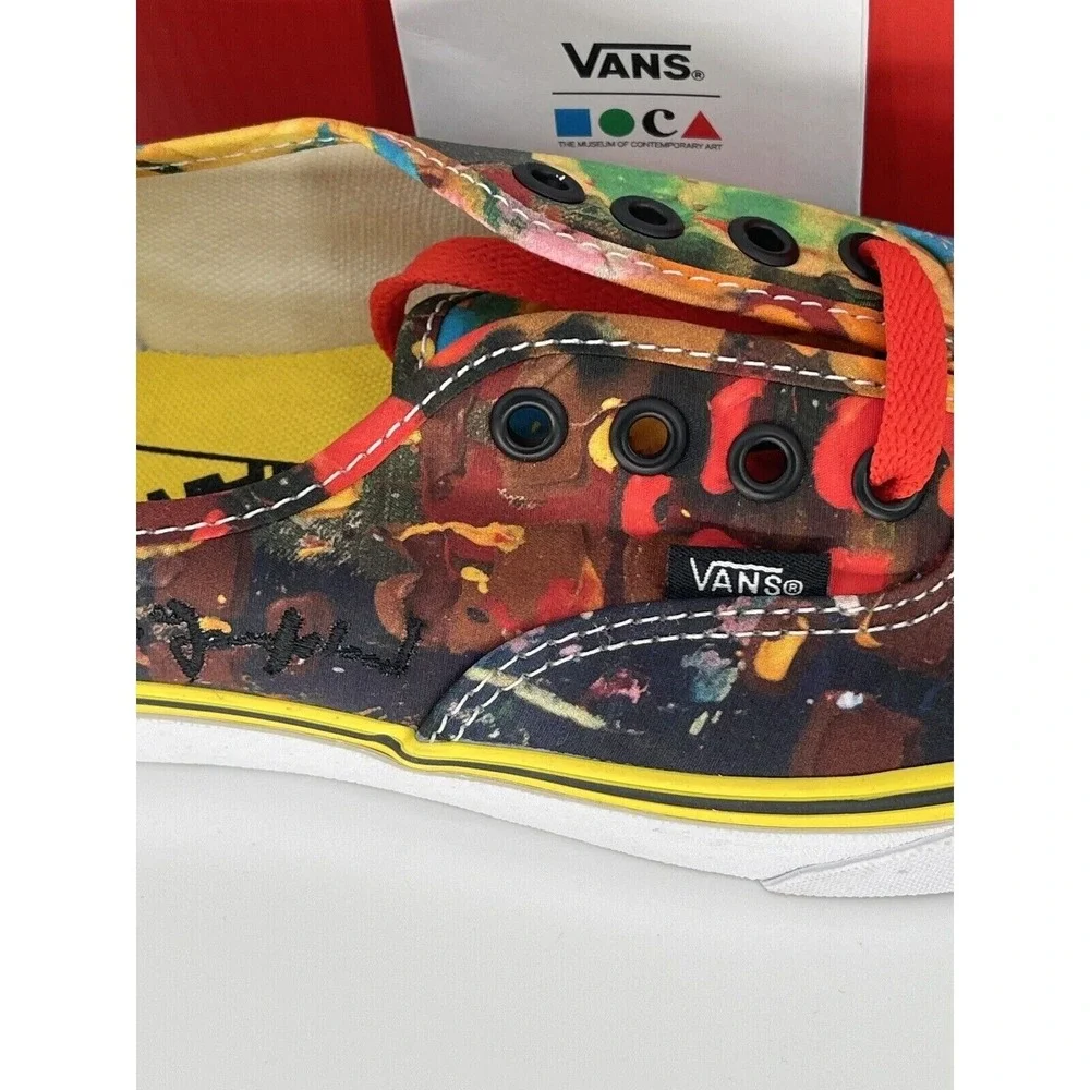 Vans Sneakers Authentic Moca Brenna Young Democratic Dollar Women Size‎ 6 New - Picture 6 of 12